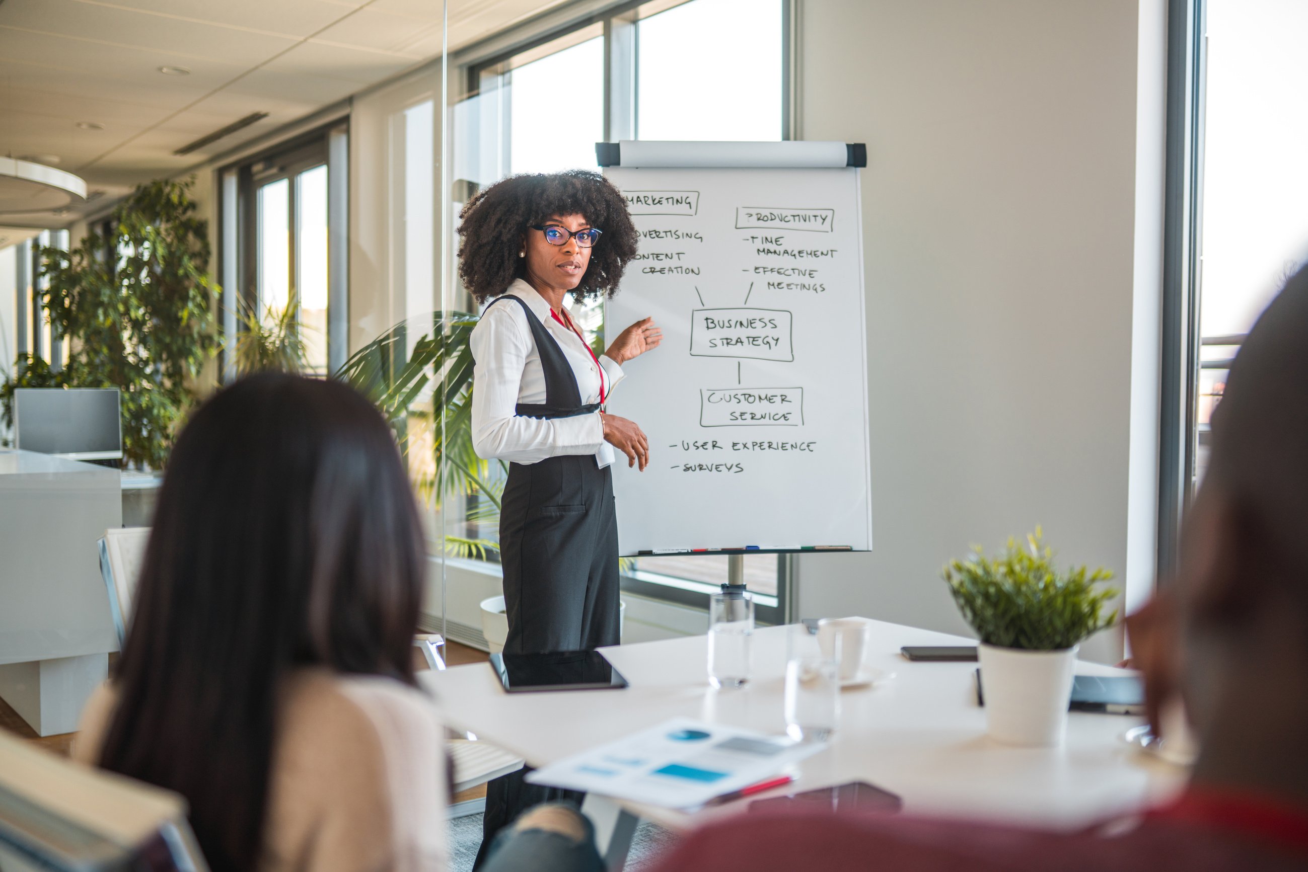 Multi-Ethnic Team Discussing Marketing Campaign